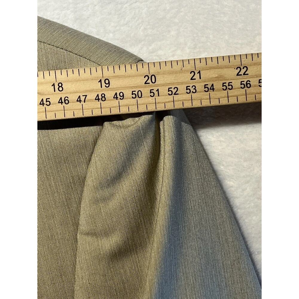 Chaps 44R Beige Light Tan Casual Blazer Sport Coat Jacket - Picture 11 of 15